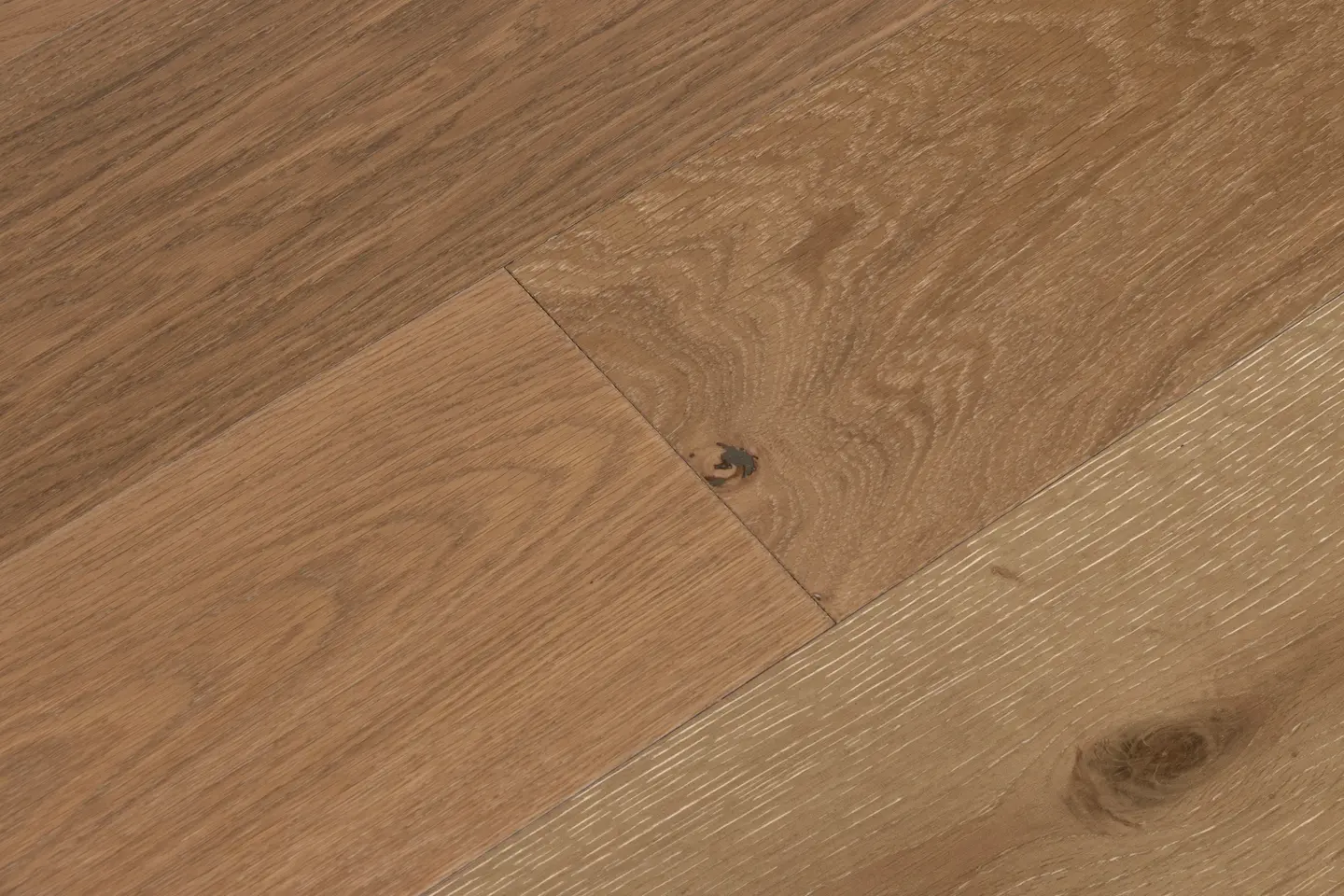 Cava Cove engineered hardwood layered construction resists humidity expansion solid wood