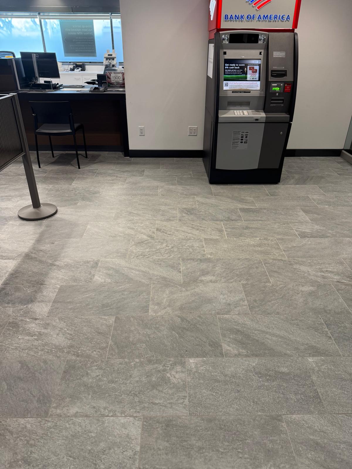 Bank of America lobby flooring Orlando