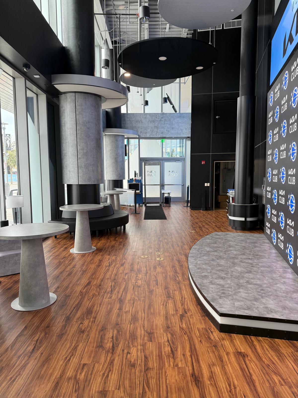 Kia Center flooring renovation Orlando