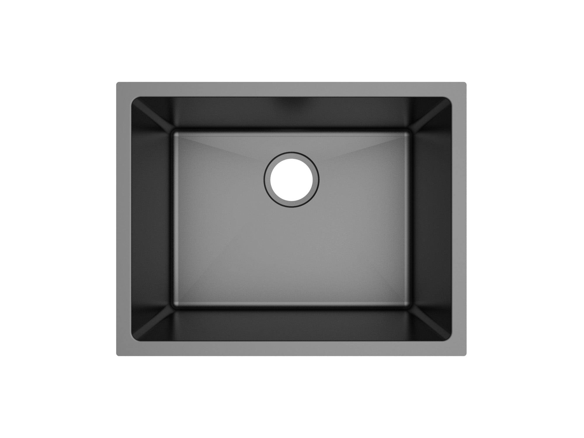 Gunmetal Black Sink installed