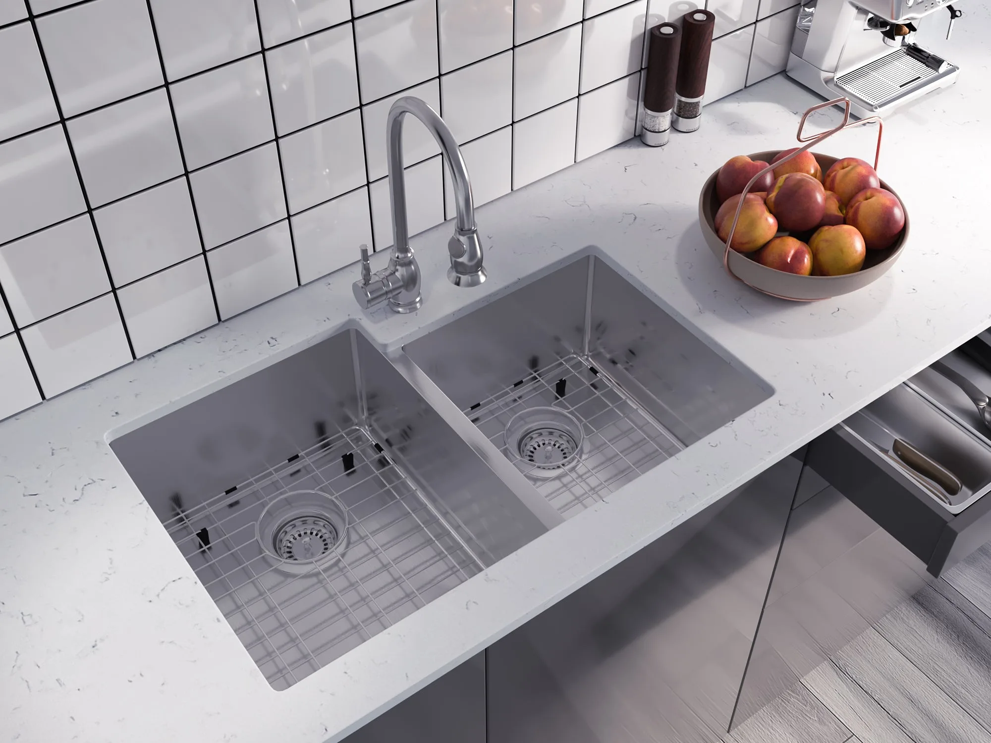 Stainless Steel Sink installed