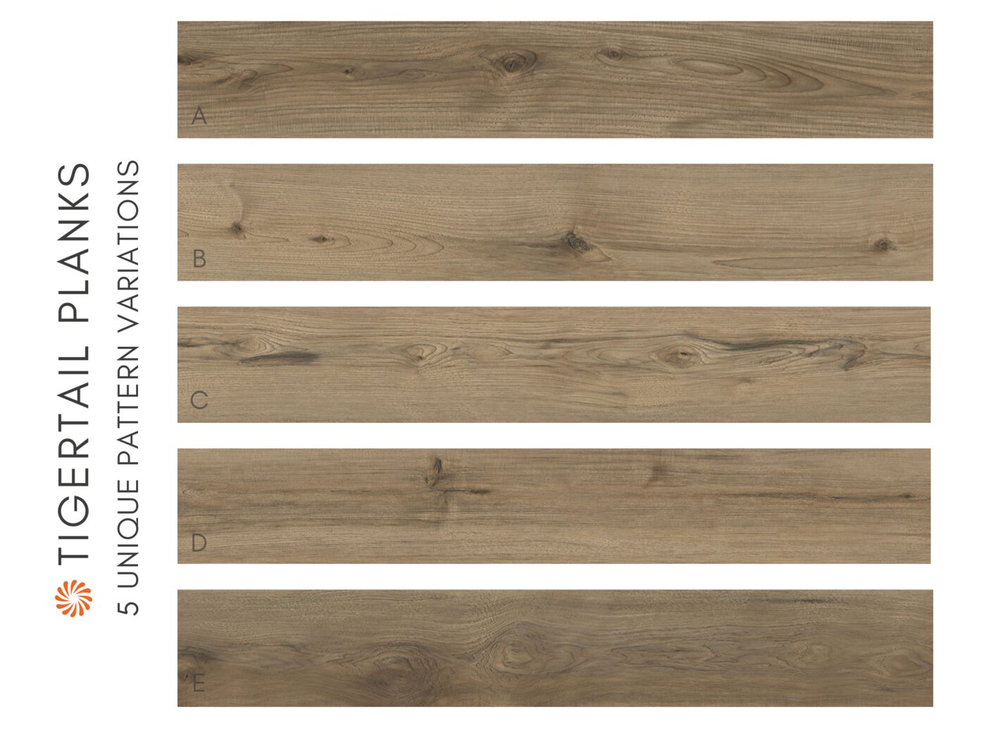 Tigertail planks